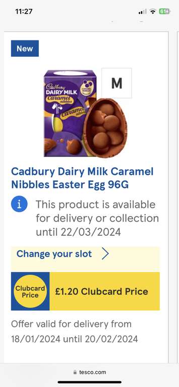 Various Easter Eggs 96g - 127g - Clubcard Price