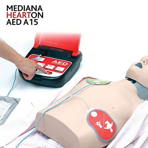 Reliance Medical Mediana A15 HeartOn AED Unit - Adult/Paediatric Mode Switch - Defibrillator Unit - £859.99 @ Amazon