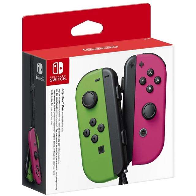 Nintendo Switch Joy-Con controller pair - Neon Green & Neon Pink £15 @ Tesco Extra, Cradley Heath