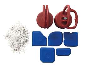 Tiling Accessories £1.49 @ Lidl - Tile Spacers, Suction Cup Lifter Set or Grouting Set from 6th Feb