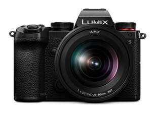 Panasonic Lumix S5 Digital Camera with 20-60mm Lens + Lumix 50mm lens (£1,244 if you sell 50mm) £1,499 with code @ Wex Photo Video