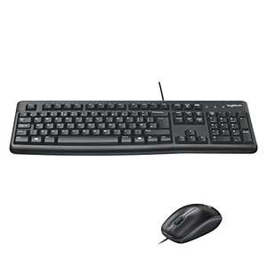 Logitech MK120 Wired Keyboard and Mouse Combo - £8.99 @ Amazon