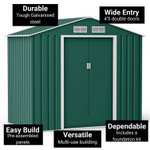 BillyOh Ranger Apex Metal Shed With Foundation Kit £242.10 with code (UK Mainland) @ Garden Buildings Direct