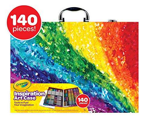 CRAYOLA Inspiration Art Case -140 pieces Assortment £24.79 (£15 with first s&s voucher) @ Amazon