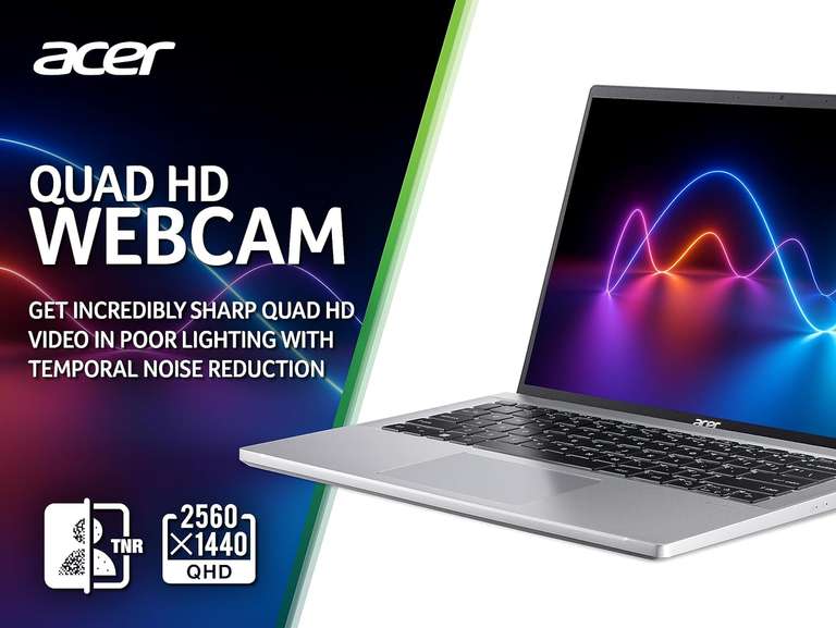 Acer Swift Go 14 SFG14-42 14-inch Laptop (2880x1800 OLED display / AMD Ryzen 7 7840U / 8 cores / 16GB RAM / 512GB SSD/ quadHD webcam)