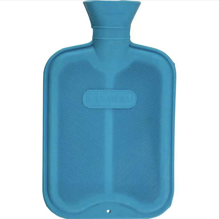 Cassandra Fleece Hot Water Bottle / Double Ribbed hot Water bottle (free c+c)
