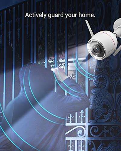 EZVIZ 2K Outdoor Security Camera CCTV Wi-Fi Camera - Sold By Ezviz Direct FBA