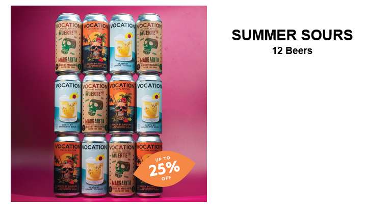Vocation Brewery Midsummer Celebration - 25% off selected 440ML Mixed Beer Cases
