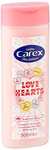 Pack of 6 x 500 ml Carex Fun Editions Love Hearts Shower Gel - £6.21 s&s