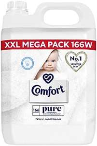Comfort Pure Sensitive Fabric Conditioner 166 Wash 5L - £6.50 (£6.18 or less with Subscribe & Save) @ Amazon