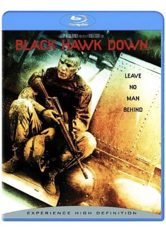 Black Hawk Down Blu-ray (used) + free C&C