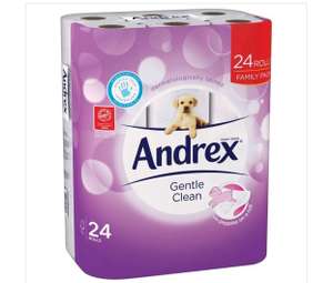 Andrex Puppies 24 Toilet Roll £8.99 Store Collection Only @ QD Stores