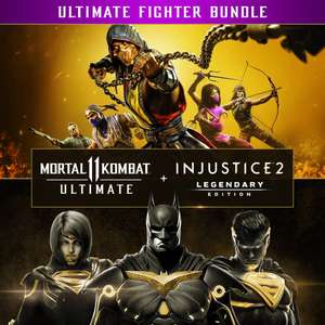 [PS4/PS5] Mortal Kombat 11 Ultimate + Injustice 2 Legendary Edition BUNDLE + £2.25 Playstation Store Credit - Price with Gift Card - PEGI 18