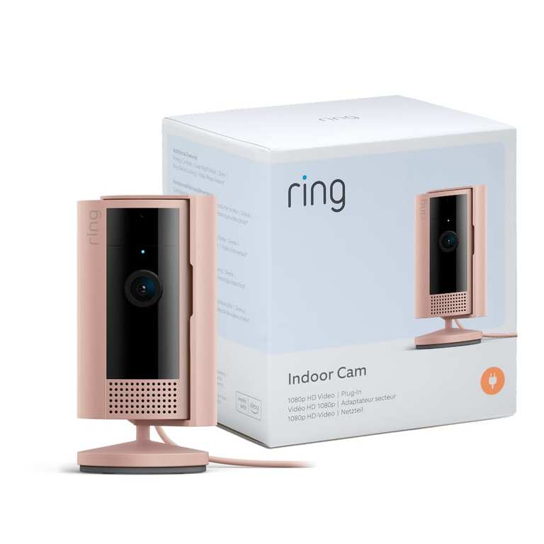 Ring Indoor Camera (2nd Gen)| Plug-In Pet Security Camera | 1080p HD, Two-Way Talk, Wifi, Privacy Cover, DIY -30-day free trial of Ring Home