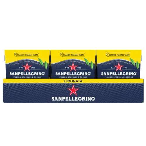 San Pellegrino Italian Classic Taste Original Sparkling Lemon 24 Pack (6 Pack x 4 x 330ml) £14.40 on S&S / Orange £16.50