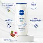 NIVEA Care Shower Creme Soft (250 ml) Caring Shower Body Cream - 99p / 89p with S&S @ Amazon