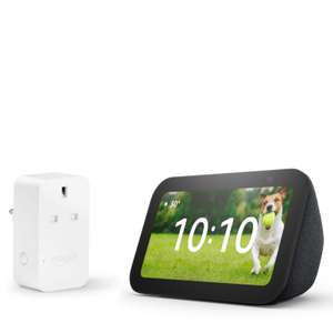 Amazon Echo Show 5 3rd Gen with Amazon x1 Smart Plug