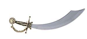 Rubie's Official Pirate Cutlass Sword Adult (One Size) £1.99 @ Amazon