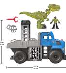 Fisher Price Imaginext Jurassic World Dominion Break Out Dino Hauler, T. Rex Dinosaur and Vehicle Set £19.99 @ Amazon