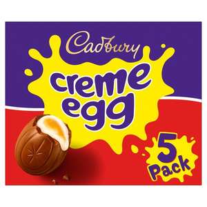 Creme egg 5 packs, classic or white/caramel/original - Wythenshawe