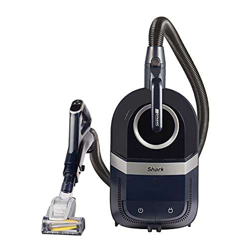 Shark Bagless Cylinder Vacuum Cleaner [CZ250UKT] Dynamic Technology, Anti Hair Wrap, Flexology, Pet Model (Blue & Silver) - £99 @ Amazon