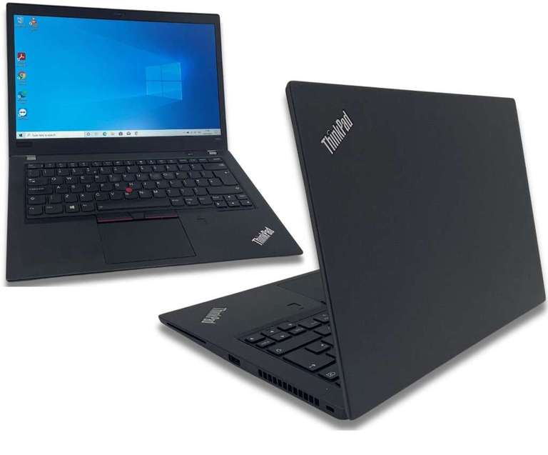 Lenovo ThinkPad T480 Laptop - Core i7 8650U 16GB 256GB SSD Win11 (Refurbished) - £239.99 with code (UK Mainland) @ newandusedlaptops4u /ebay