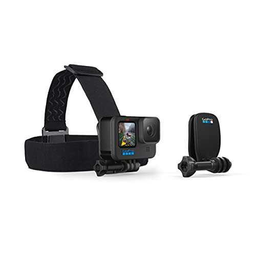 GoPro Head Strap and Quick Clip (Official GoPro Accessory) - £11.36 @ Amazon
