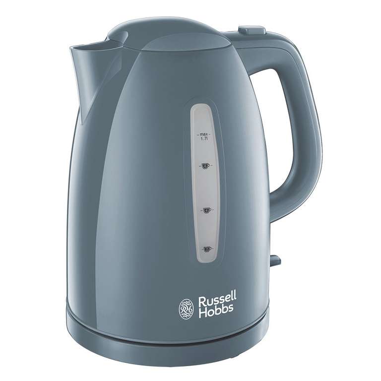 Russel Hobbs Grey Textures 1.7L Kettle reduced to £7.50 / Toaster £8 with Free Collection (limited stores) @ Wilko
