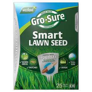 Gro sure lawn seed now £3 at Sainsburys Dewsbury