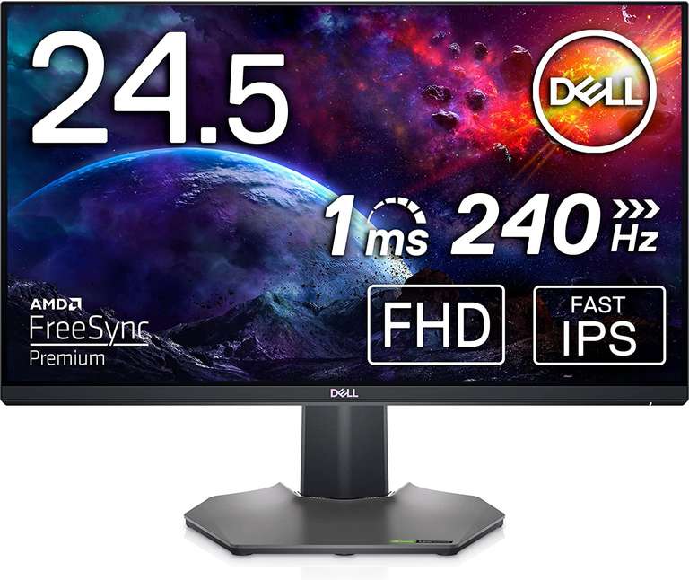 Dell S2522HG 24.5" FHD Gaming Monitor - 240Hz, IPS, NVIDIA G-SYNC, AMD FreeSync Premium - £178.99 (£161.09 with Student Discount) @ Dell