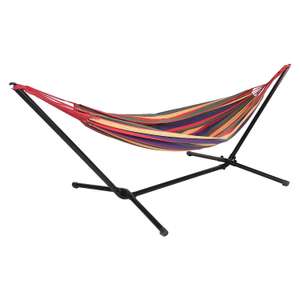Free Standing Garden Hammock With Metal Stand now £36 with code Delivered @ Weeklydeals4less