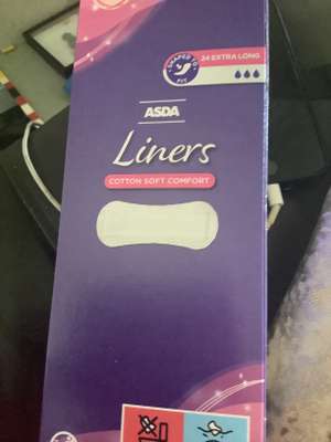 Asda panty liners 24 Pack In Wigan