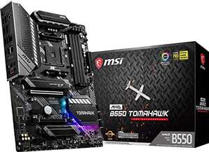 MSI MAG B550 TOMAHAWK Motherboard ATX - Supports AMD Ryzen 3rd Gen Processors, AM4, DDR4 - £122.73 @ Amazon