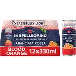 San Pellegrino Italian Tastefully Light Sparkling Blood Orange Canned Soft Drink 12 x 330ml £7 / £6.65 Subscribe & Save @ Amazon