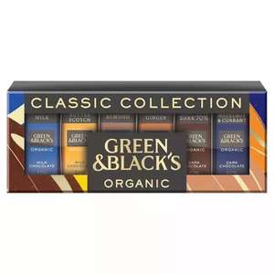Green & Black's Organic Classic Miniature Chocolate Bar Collection - £4 @ Asda