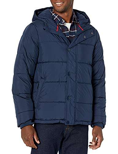 Amazon Essentials Men's Heavy-Weight Hooded Puffer Coat Sizes S,M&L £20.06 @ Amazon