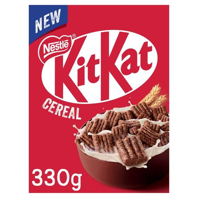 Nestle KitKat Milk Chocolate Cereal 330g (50p cashback with Shopmium App)