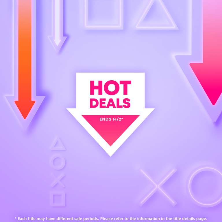 Hot Deals Sale - All PS4 & PS5 Discounts 31/1/24