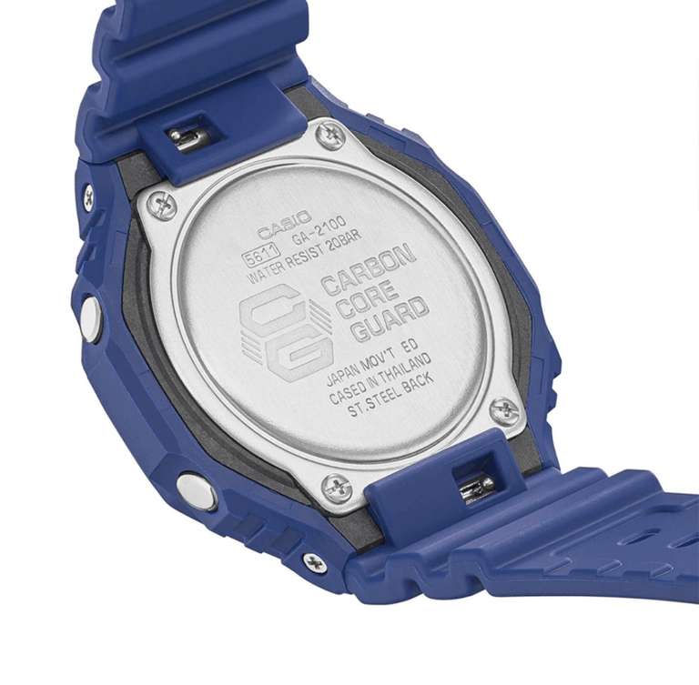 Blue Casioak Watch Casio G-Shock GA2100 £59.95 delivered @ Hillier Jewellers