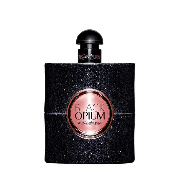 YSL Black Opium Eau de Parfum, Ambery Floral Fragrance for Her with Coffee and Vanilla 90ml (£61.65 Student Discount) + Free Delivery