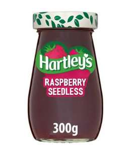 Hartley’s best seedless raspberry or black cherry jam 35p in store at Morrison’s Skegness