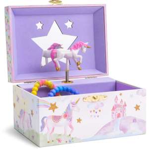 Jewelkeeper Unicorn Jewellery Box with voucher Sold by Galim FBA