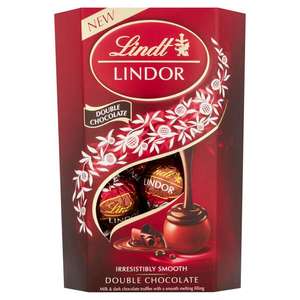 Lindt Lindor Double Chocolate Truffles 200g - £4.00 @ Sainsbury's