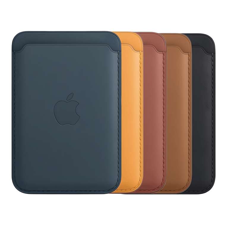 Apple Official IPhone 12 Leather MagSafe Wallets 1st Gen - From £19.95 (Poppy) - £21.45 (Other Colours) Delivered Using Code @ MyMemory