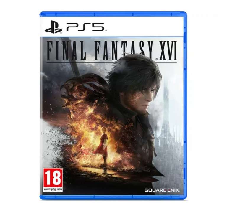 Final fantasy 16 delivered on release day Pre order ps5 edition £55.99 delivered with code @ Currys