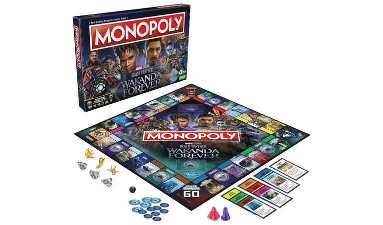 Monopoly: Marvel Studios' Black Panther: Wakanda Forever (Click and collect)