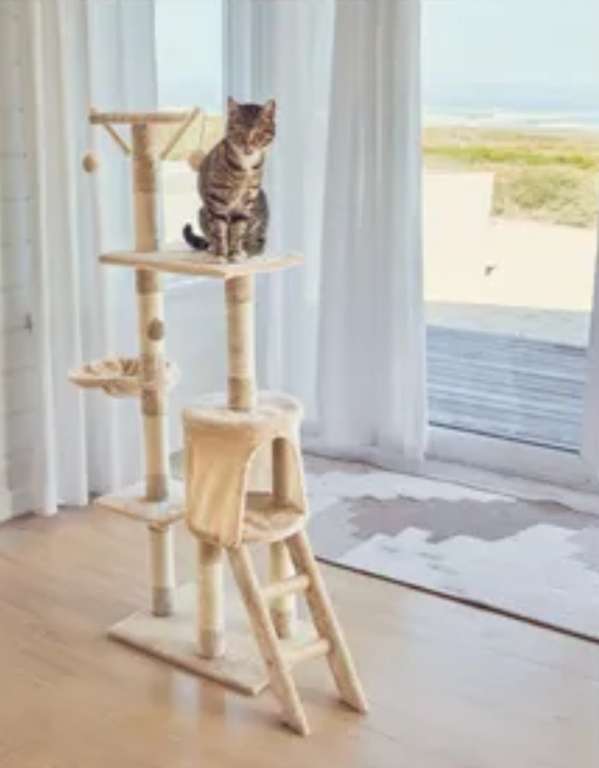 Zoofari Cat Activity Tower £34.99 / £27.99 via Lidl Plus App @ Lidl