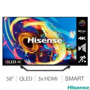 Hisense 58A7HQTUK 58 Inch QLED 4K Ultra HD Smart TV, 5 Yrs Warranty - £399.99 Delivered (Members Only) @ Costco