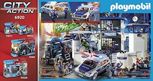 Playmobil City Action 6920 Police Car with Light and Sound Effects £14.99 @ Amazon