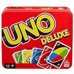 Mattel Games UNO?? Deluxe Card Game for with 112 Card Deck, Scoring Pad and Pencil £9.49 @ Amazon